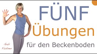 5️⃣ Übungen für den Beckenboden in 11 min  ohne Geräte Mattentraining [upl. by Atnahsa]