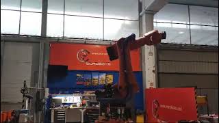 KUKA KR500 with KRC4 controller in EUROBOTS [upl. by Anadroj]