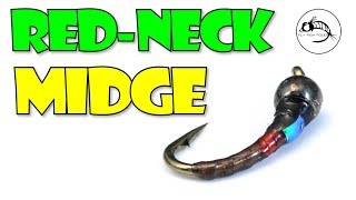 Fly Tying Tutorial Red Neck Midge Chironomid [upl. by Luar]