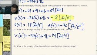 U3S5 Position Velocity Acceleration [upl. by Schalles]