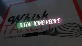 How To Make Royal Icing amp Coloring  Riverside  The Cakewalk [upl. by Atikaj]