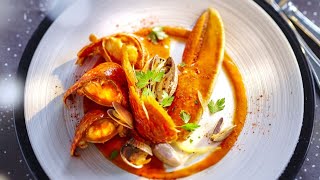 Recette  Homard à laméricaine [upl. by Elephus]