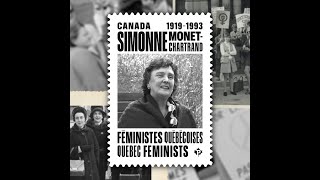 Les feministes québécoises  Simonne MonetChartrand 19191993 [upl. by Dace518]