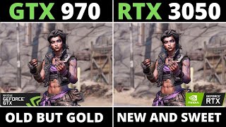 GTX 970 VS RTX 3050  TEST IN12 GAMES [upl. by Claudette]