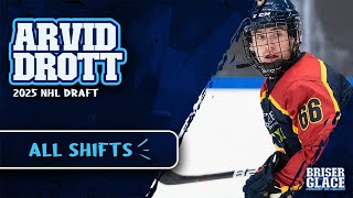 Could ARVID DROTT be a Top 50 pick in the 2025 NHL Draft All shifts video [upl. by Rehctelf414]