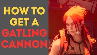 How to Get a Gatling Cannon in Once Human [upl. by Kalmick]