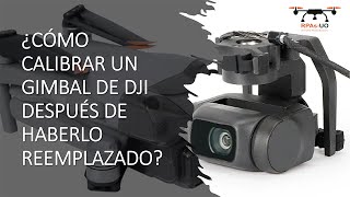 ¿Como calibrar un gimbal de DJI después haberlo reemplazado [upl. by Paulsen]