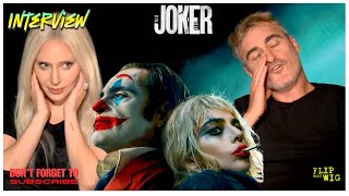 LADY GAGA AND JOAQUIN PHOENIX TALK FALLING IN LOVE ON SCREEN [upl. by Luttrell438]