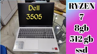 Dell Inspiron 3505 FHD Display Laptop Ryzen7 3700U  8GB  512 SSD  Vega Graphics  Win 10 [upl. by Anaela683]