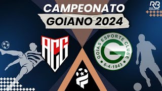 AO VIVO  Atlético x Goiás  Campeonato  Goiano 2024 [upl. by Cordell393]