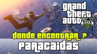 GTA V  Donde conseguir el Paracaidas [upl. by Aisiram]