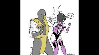 EAT IT Pt 2 Scorpion x Mileena Comic Dub [upl. by Nakada]