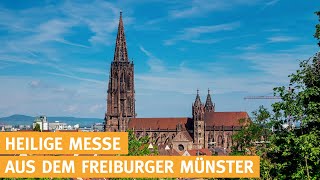 Heilige Messe live aus Freiburg katholischer Gottesdienst  21102023 [upl. by Heddie442]