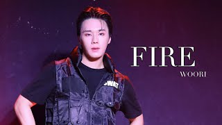 4K직캠 241009｜BTS 방탄소년단 fire 불타오르네  안타레스 antares 우리 woori [upl. by Aidan756]