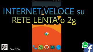 COME RISOLVERE PROBLEMA INTERNET Su Smartphone CONNESSIONE DATI E RETE LENTA Su Cellulare [upl. by Githens946]