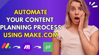 How to Automate Your Content Planning Process using Makecom [upl. by Melinde]