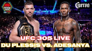 UFC 305 Dricus Du Plessis vs Israel Adesanya  MMA Hangout Live  Presented by Cuervo® [upl. by Anika]