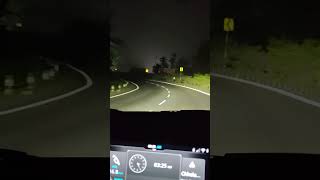 Shillong road night view 🌌 traveling viralvideo longdriving roadtrip love sadstatus roadking [upl. by Drews361]