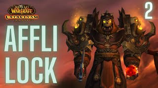 AFFLICTION WARLOCK PvP Gameplay 2  CATACLYSM CLASSIC [upl. by Roxane]