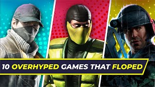 10 Overhyped Games That Flopped 🤯  Hindi [upl. by Araik344]