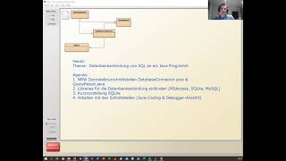 Anbindung von SQL an ein JavaProgramm NRW Zentralabiturklassen DatabaseConnector und QueryResult [upl. by Mord124]
