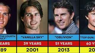 Tom Cruise Transformation From 1980 to 2024 [upl. by Htennek460]