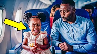 Flight Attendant Sees Girl Crying on Plane Reason Made Her Call the Police [upl. by Wendall]