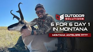 Montana Antelope Hunt 6 For 6 Day 1 [upl. by Stacie]