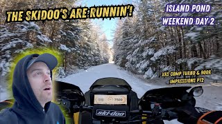 Day 2 of the NEK weekend trip and the Gen 5 SkiDoos are waking up Maxx ECU 900r is wild [upl. by Reppep]