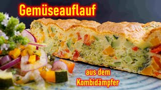 Gemüseauflauf aus dem Kombidämpfer [upl. by Ayat]