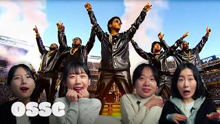 KOREANS REACT TO SUPER BOWL HALFTIME SHOW  𝙊𝙎𝙎𝘾 [upl. by Zebedee941]