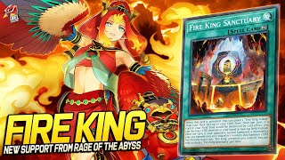 Deck Fire King Pure Post Rage of the Abyss EDOPRO  Replays 🎮  Decklist ✔️ [upl. by Gensler]