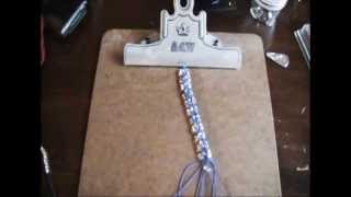 DIY 8 Strand Micro Macrame Bracelet Update [upl. by Johnston]