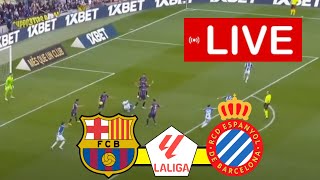 BARCELONA x ESPANYOL LIVE LA LIGA 2024 MATCH LIVE NOW [upl. by Simonette800]