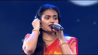 Watch Parvathi Meenakshis soulful performance of Jya Jalle on Sa Re Ga Ma Pa 2024 mega auditions [upl. by Anialram]