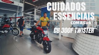 CB 300F TWISTER CUIDADOS ESSENCIAIS [upl. by Pelagia]