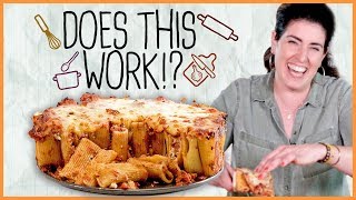 Rigatoni Pie We Test The Viral Recipe DoesThisWork [upl. by Asert122]