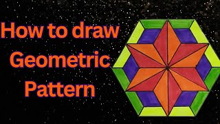 how to draw geometric patternHephzi Art [upl. by Seely84]