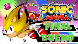 SONIC MANIA PS4 Pro Jefe Final Secreto  FINAL BUENO [upl. by Llenra]