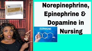 Epinephrine Norepinephrine and Dopamine [upl. by Teews994]