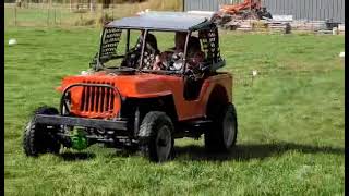 Testing Race Jeep In Pasture [upl. by Ettolrahs]