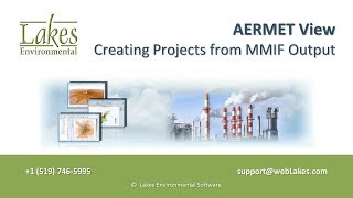 AERMET View Creating Projects from MMIF Output [upl. by Acillegna350]