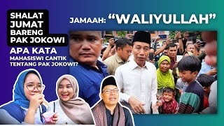 PAK JOKOWI DISEBUT quotWALIYULLAHquot SAAT SHALAT JUMAT DI MASJID AL WUSTHO MANGKUNEGARAN SOLO [upl. by Adonis]