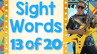 Sight Words  Ready to Read Sight Words  List 13  Jack Hartmann [upl. by Lehcim990]