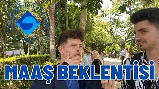 Boğaziçi Mezunları Maaş Beklentisi  boğaziçi röportaj boğaziçi [upl. by Augy]