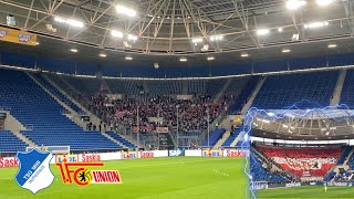 Union Berlin Fans 45 Minuten nach dem Abpfiff…🔥🤯  TSG Hoffenheim 01 Union Berlin [upl. by Ihsoyim]