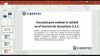 EFSRT I  TecnoForm SAC  Cibertec [upl. by Airamalegna]