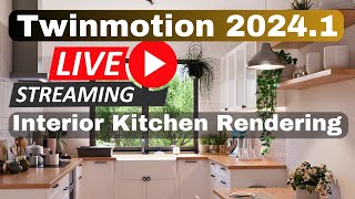 Twinmotion 20241  Interior Kitchen Rendering Tutorials [upl. by Villiers541]