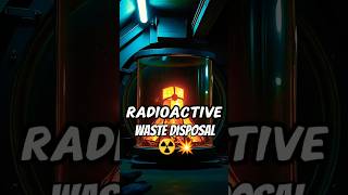 Radioactive Waste Disposal What Really Happens After Power Plants science radioactive [upl. by Dnana345]