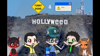 Funny Signs and Errors Hollyweed [upl. by Ellis]